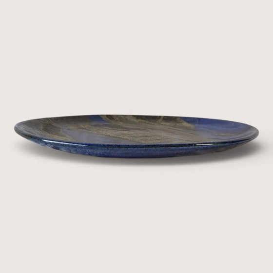 Plato de gres Jean Cacheleux / Puisaye – Loza, Porcelain (photo 7 of 7)