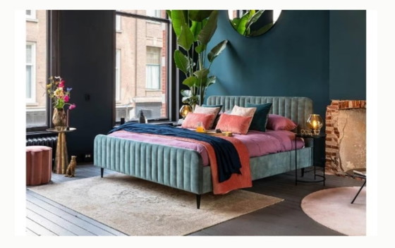 Image 1 of Goossens Gestoffeerd Bedframe met Lattenbodem ~King Size~