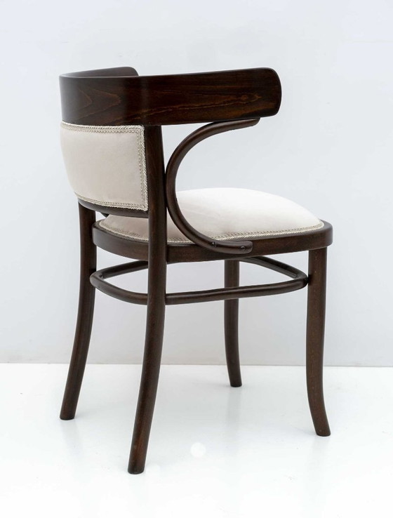Image 1 of Thonet Oostenrijkse stoel met gebogen houten armleuningen, jaren 20