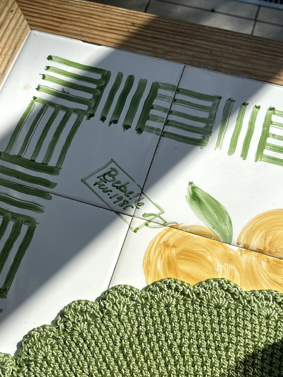 Image 1 of Dining table by Belgian Artiste Isabelle de Borchgrave