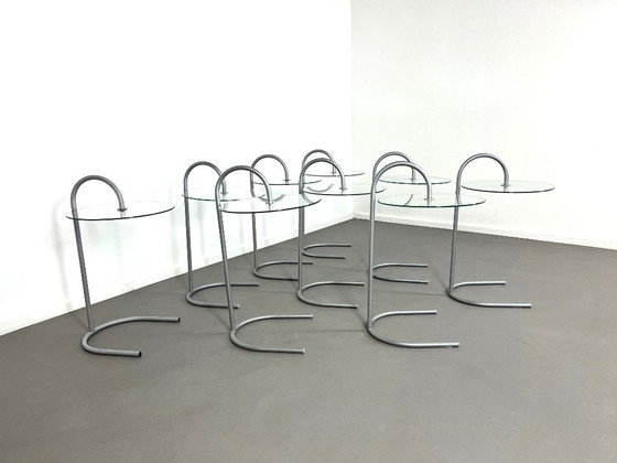 Image 1 of Postmoderne RY-Beistelltische von Tord Björklund für Ikea 1989