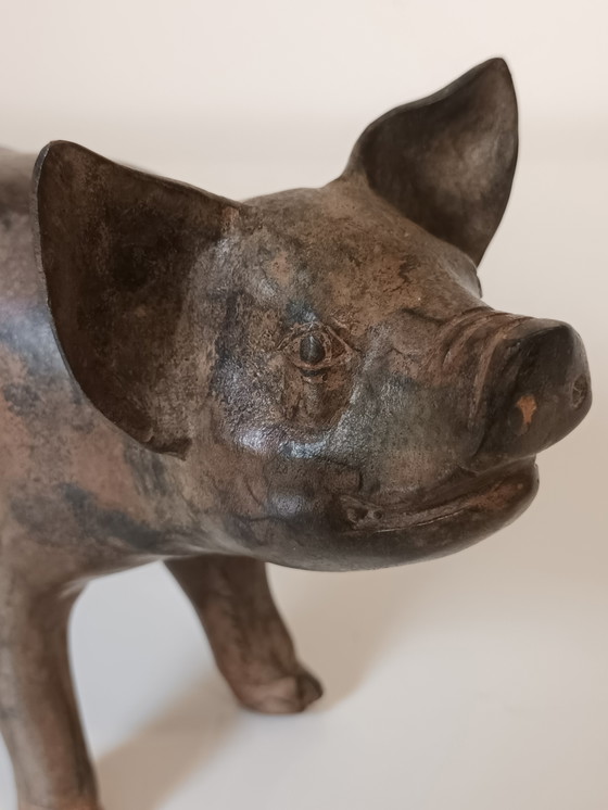 Image 1 of Bronzo Cochon mâle Pierre Chenet