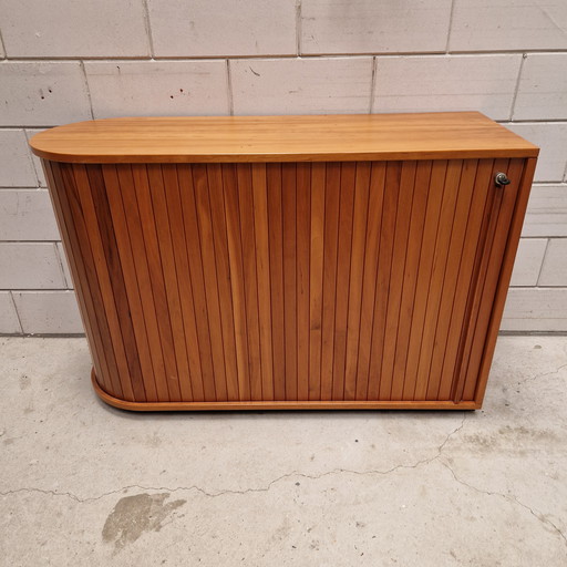 Vintage bar drinks cabinet bar cabinet roller door cabinet office cabinet