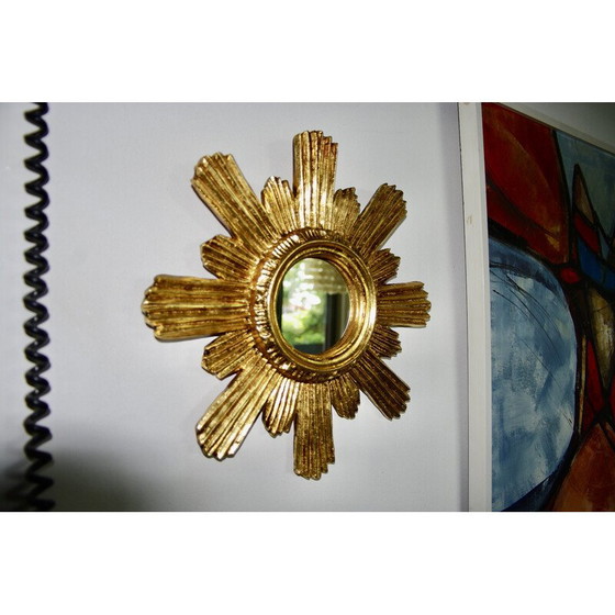 Image 1 of Vintage giltwood mirror, 1960