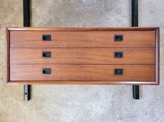 Image 1 of Système mural vintage en palissandre de Topform