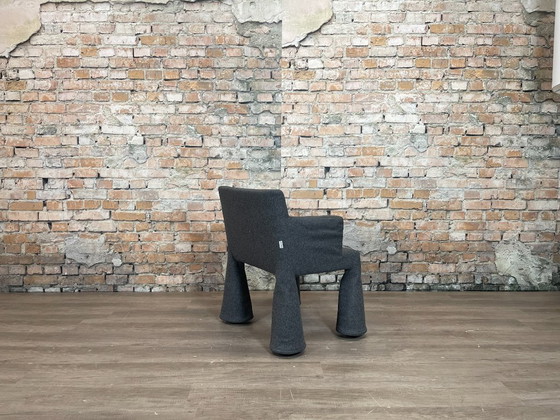 Image 1 of 4x sedia Moooi VIP grigia