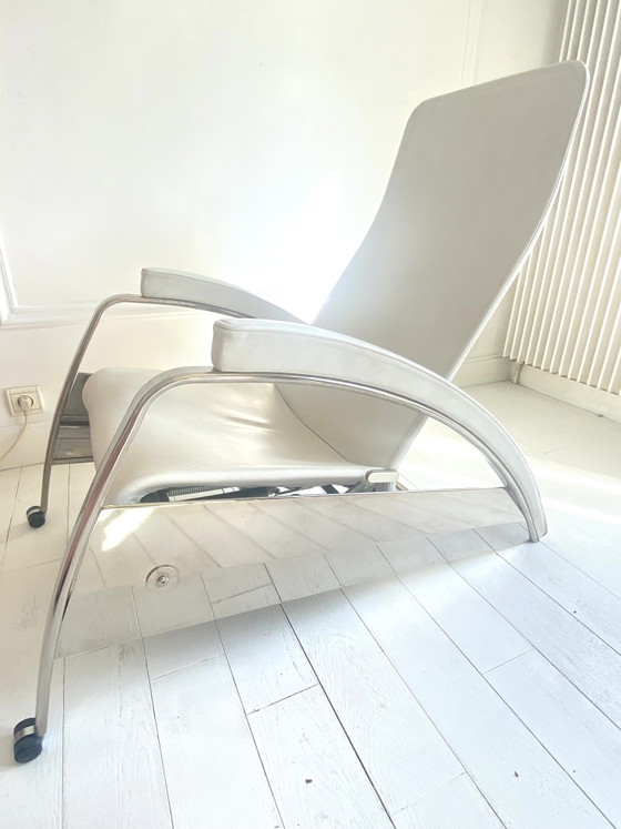Sillón Jean Prouvé Grand Repos – Tecta, Loveseat, Leather, Metal (photo 13 of 14)
