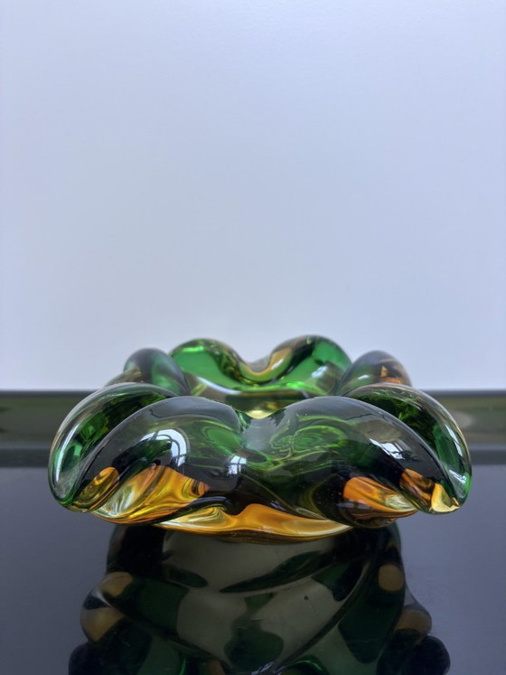 Set van 3 vintage Murano Sommerso glazen schalen van Vetri D'Arte – Glass (photo 8 of 21)