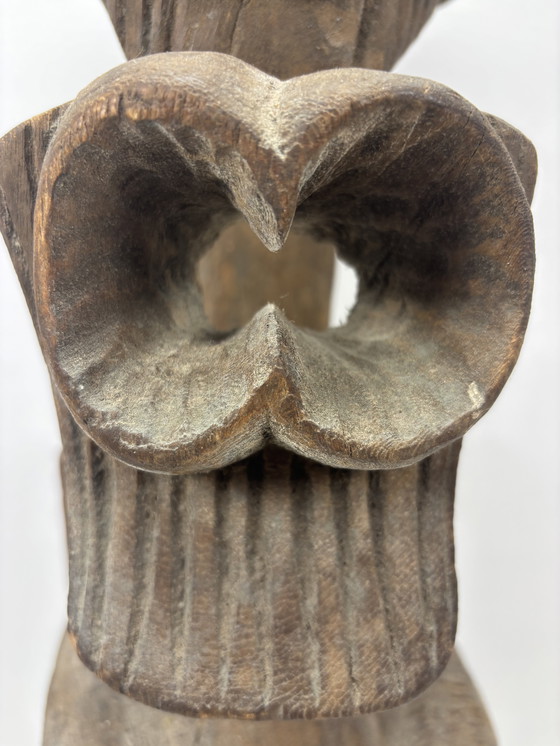 Image 1 of Estatua de Songye Nkisi – República Democrática del Congo – Auténtica pieza de arte tribal (60 cm)