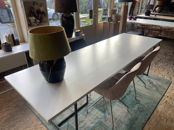 Image 1 of Tavolo da pranzo di design 280 x 90 cm. Rovere massello