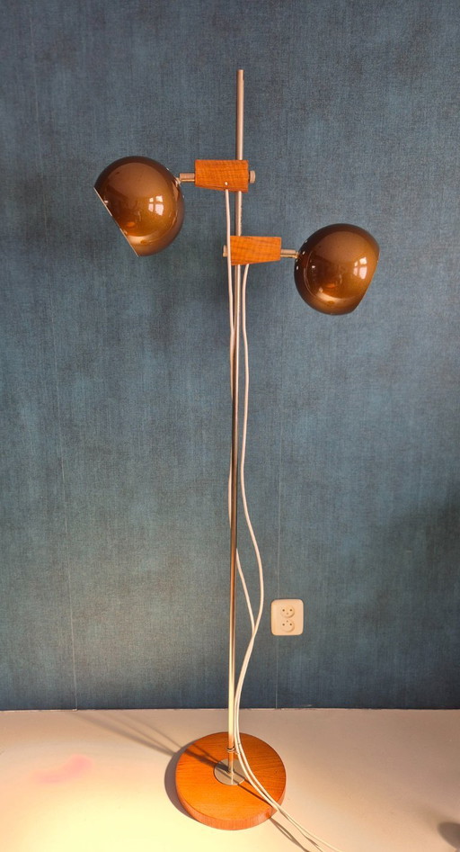 Vintage floor lamp - Temde Leuchten - 1970s