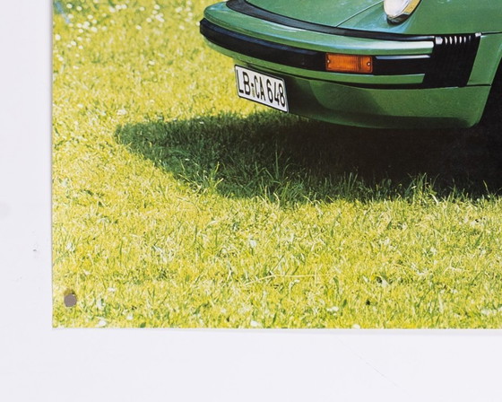 Image 1 of Porsche – Manches Wünscht Man Sich, Seit Man Denken Kann. – 1970s – Original Vintage Advertising Poster – Vintage – 76x102 cm