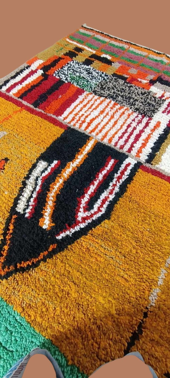 Image 1 of Berber carpet rug new wool moroccan Carpet - 298 x 192 cm 300 x 200 m Type B10.2