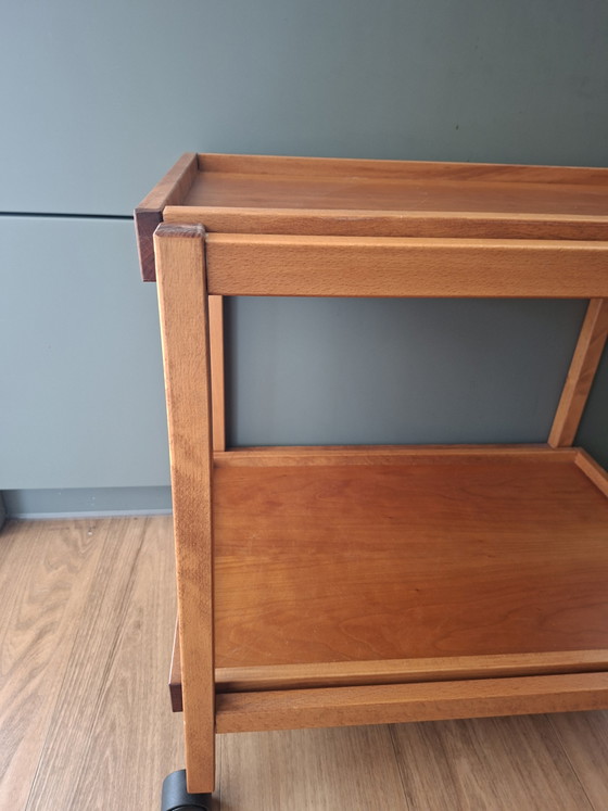Image 1 of Vintage serving trolley / trolley – Hyllinge Møbler (Denmark)