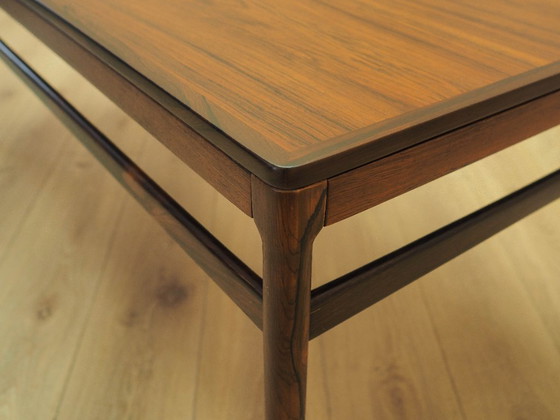 Danish rosewood coffee table, 1970s, Mid-Century Modern (photo 10 of 10)