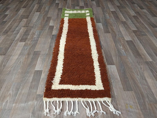 Wool runner rug 300cm x 70cm