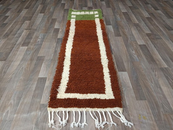 Image 1 of Wool runner rug 300cm x 70cm