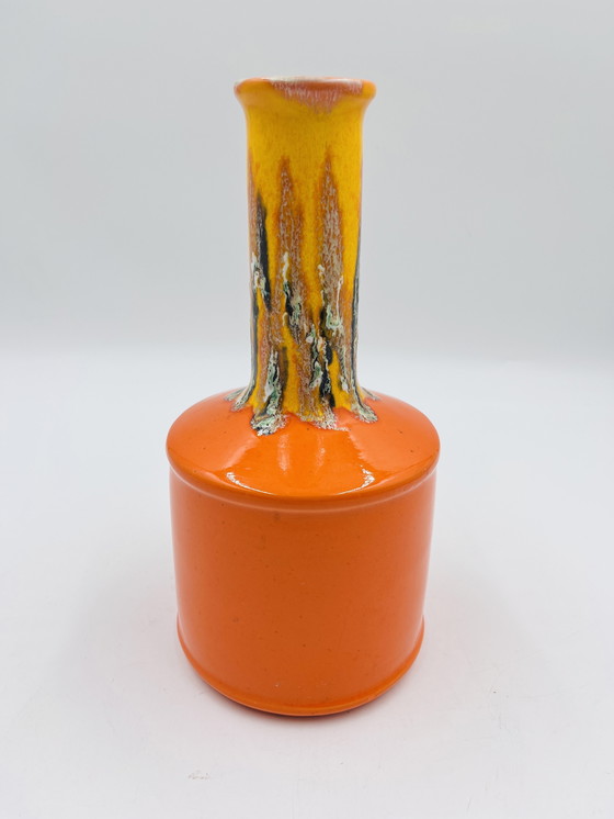 Image 1 of Orange Vase