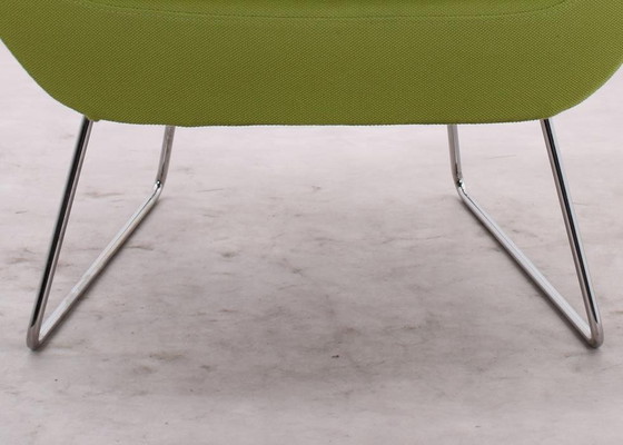 Image 1 of 2X Swedese Happy Easy Low Back Armchair Green