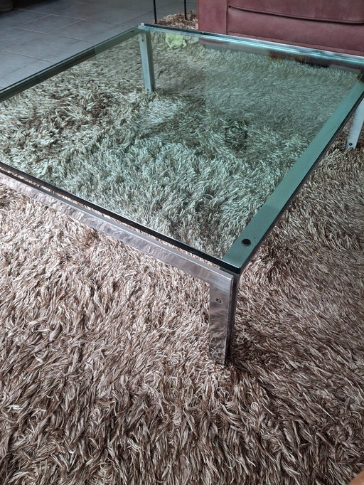Metaform glazen salontafel