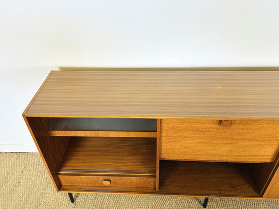 Image 1 of Enfilade haute scandinave en teck 1960