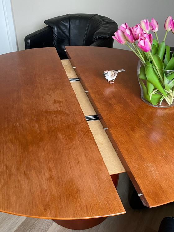 Set da pranzo, quattro sedie in pelle nera Rolf Benz, Sedie da pranzo, Nero (foto 6 di 8)