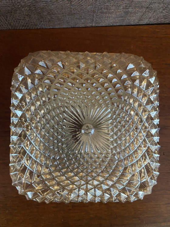 Image 1 of Vintage Plafonnière Wandlamp Sixties Champagne Regency