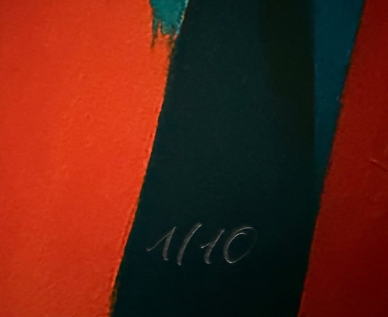 Image 1 of Karmen Moccha: "Keith Haring". Firmato e numerato a mano. Edizione 1/10. Giclée su velluto Hahnemühle.