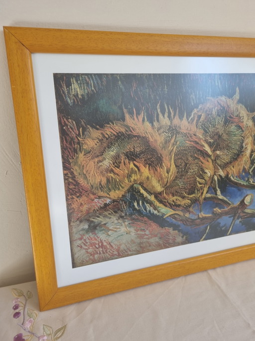 Vincent van Gogh sunflowers (reproduction)