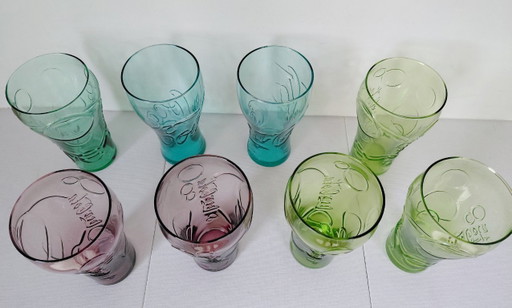 Juego de vasos vintage de Coca-Cola y McDonald's (8 piezas) – Luminarc – glazen karaffen, Glass (photo 2 of 11)