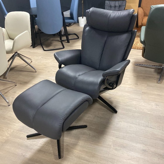 Image 1 of Stressless Magic Relaxsessel – Größe M – mit Fußhocker