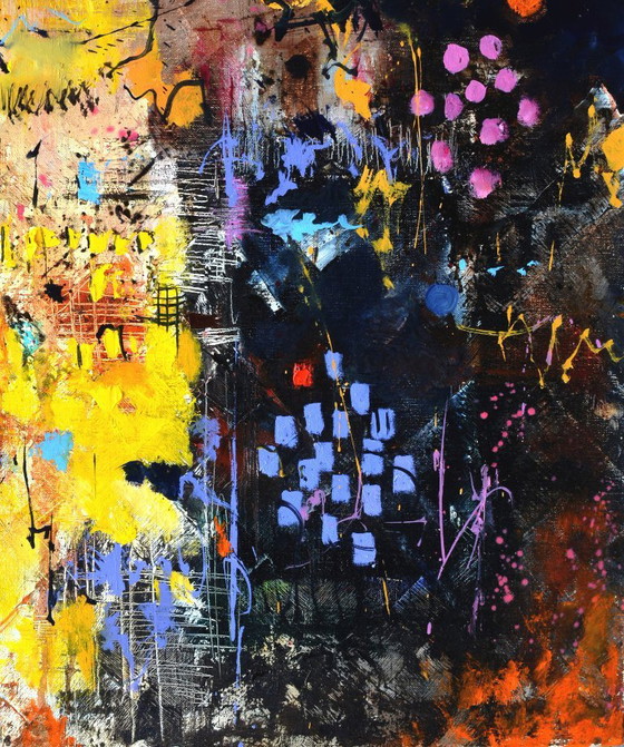 A Boris Vian - In the heat of the night – Patrice Ledent, Art, Canvas (photo 4 of 5)
