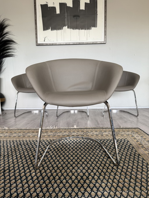 4x Arper Duna Chair Design by Lievore Altherr Molina, ca2014