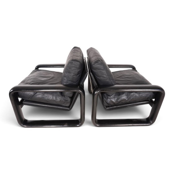 Set van 2 Rosenthal Hombre leren fauteuils van Burkhard Vogtherr, 1970 – Leather, Vintage (photo 18 of 20)