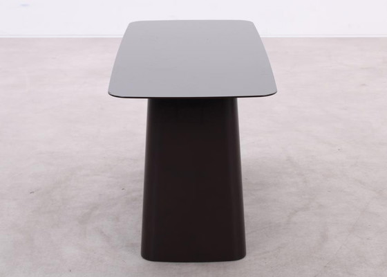 Image 1 of Vitra Metal Side Table Chocolate Brown