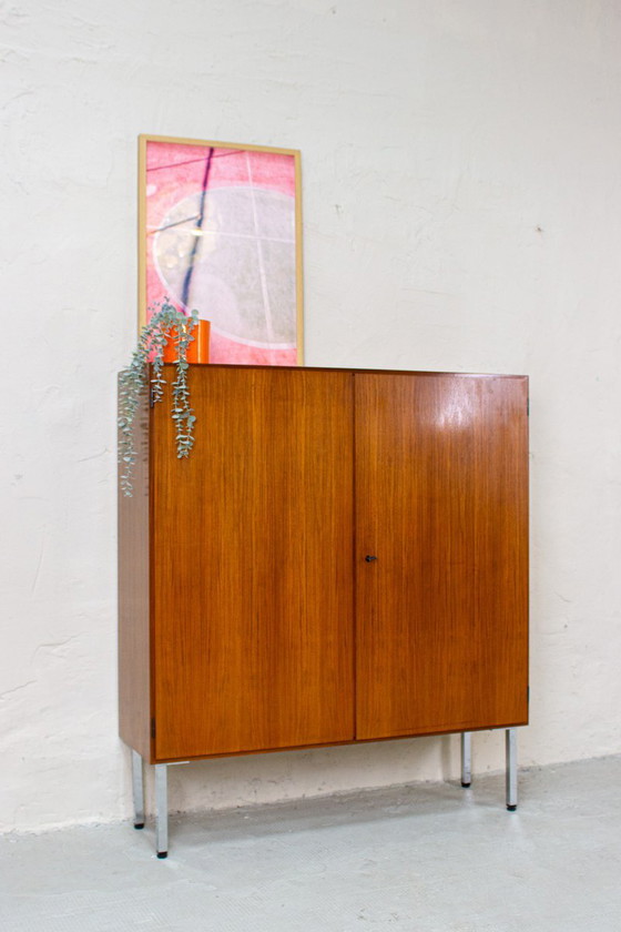 Credenza alta vintage in noce, anni '60 – Credenze alte (photo 8 of 15)