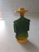 Set of 2 Kosta Boda "Catwalk" Glass Figures – Design by Kjell Engman