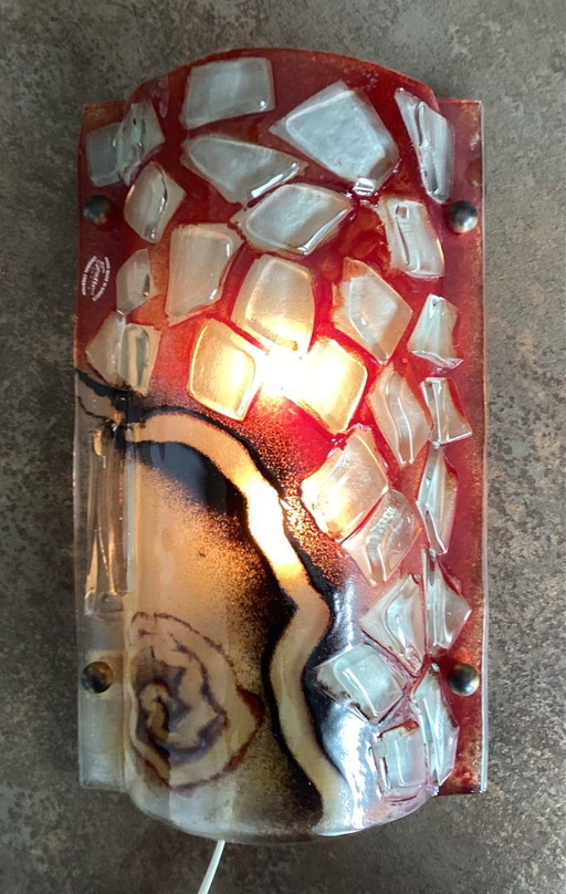 Lampada da parete, realizzata a mano in Grecia.