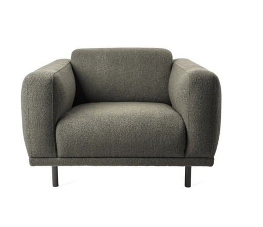 Poltrona Teddy Pols Potten – bouclé – verde – come nuova (2024)