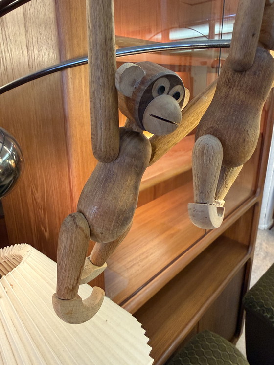 Image 1 of Set van 3 vintage aapjes, Kay Bojesen ‘60