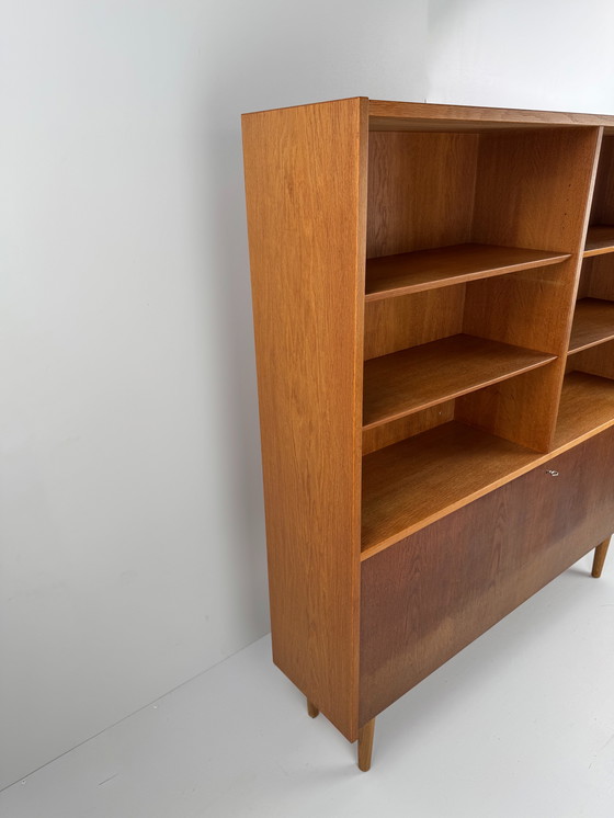 Image 1 of Oak Bookcase by Poul Hundevad – Danish Mid-Century Design