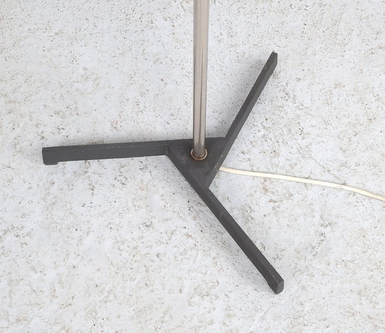 Image 1 of Vintage Metal Floor Lamp with Star Base, 1960s