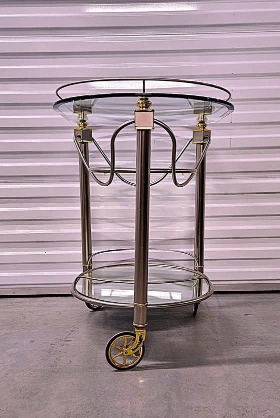 Image 1 of Schöner italienischer Barwagen mit drei Ebenen