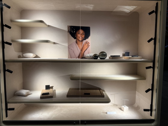 Set of 2 jewelry display cases with LED lighting in flight cases. – RONRUN, Display cabinets, Metal (photo 8 of 9)