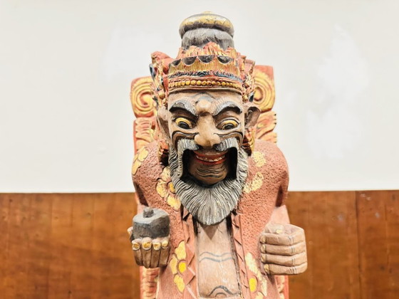 Statua Antica Balinese di Sacerdote Pendeta – Sculture, Legno (photo 8 of 14)