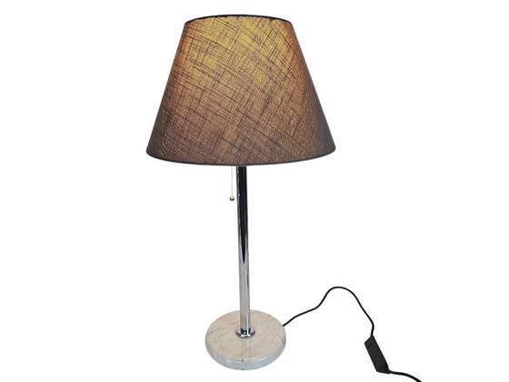 Image 1 of Mid-Century Modern – Tischleuchte – Marmorsockel – 3. Viertel des 20. Jahrhunderts