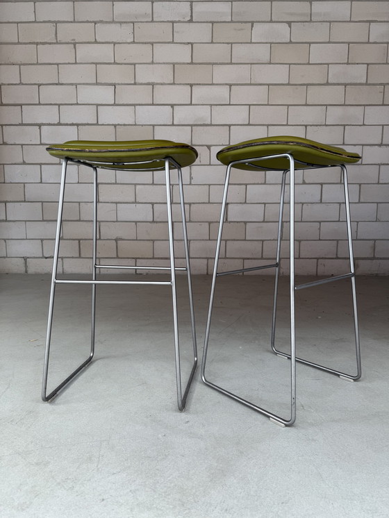 Image 1 of 2x Taburete de bar Cappellini Hi Pad de Jasper Morrison