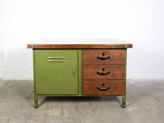 Image 1 of Cassettiera da lavoro vintage industriale