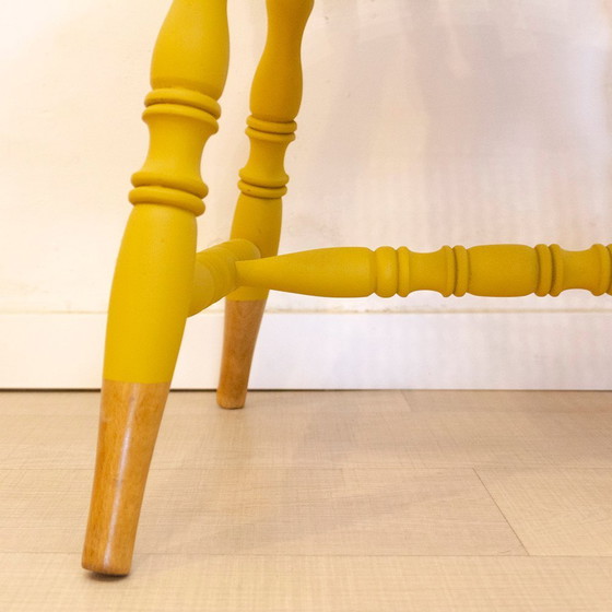 Image 1 of Eichenholz-Gittersitzstuhl, Spanien, 1950er Jahre