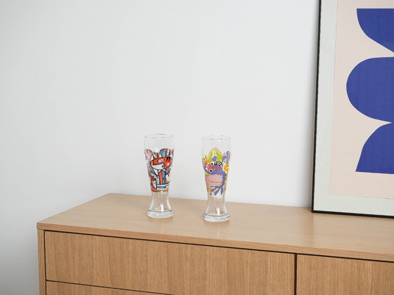 Image 1 of Set verzamelbrillen, jaren 90, ontwerper: Maarten Vrolijk, fabrikant: Ritzenhoff